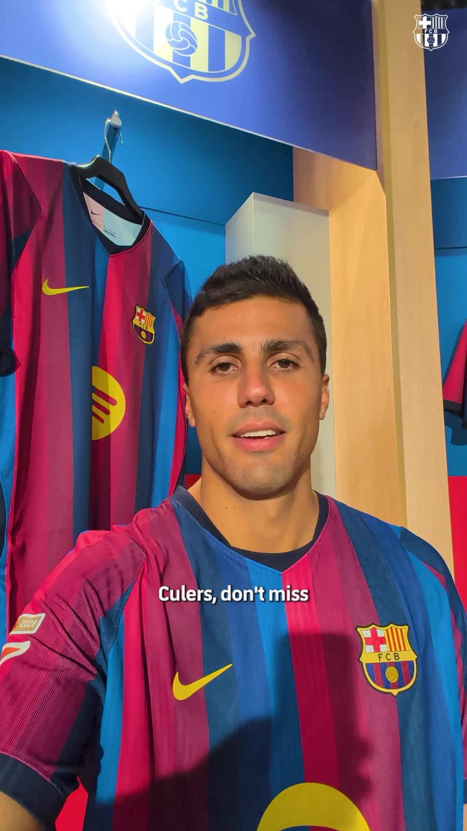Watch the team presentation and the match live 🔴 ⏰ Today, from 18h (CEST): Included as a benefit for all Barça members!