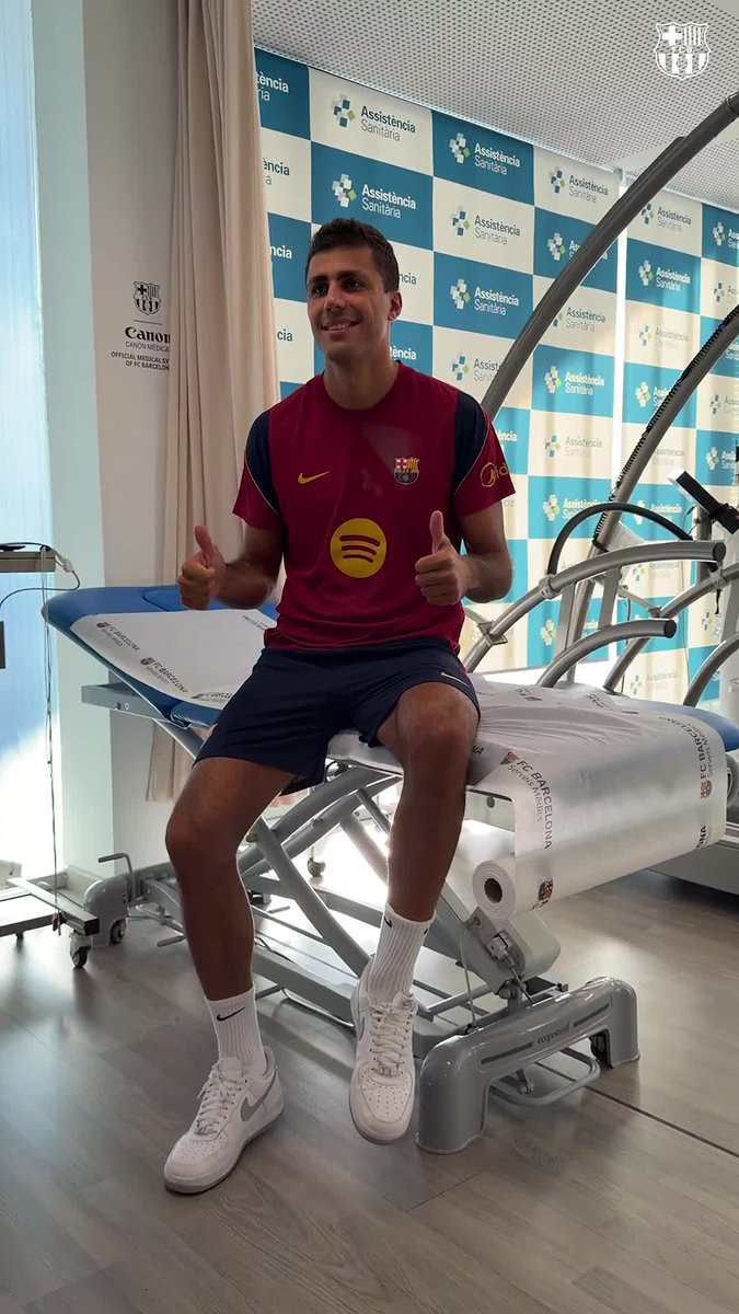 Medical check-up passed ✅