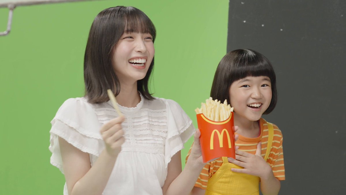 本当の姉妹みたいに仲良しな、大野さんとゆのさんの撮影メイキング公開♩ #ポテトMLサイズ250円
