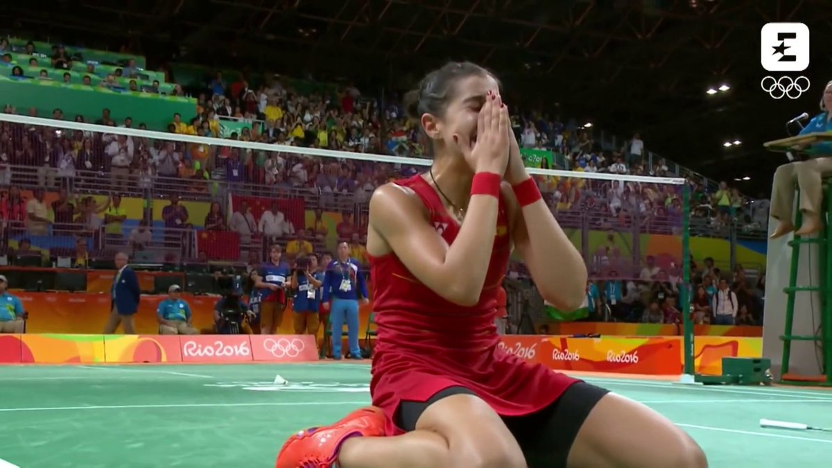 🥇 Un día histórico e inolvidable para el deporte español. Se cumplen 10 años del oro olímpico de Carolina Marín en Río 2016.