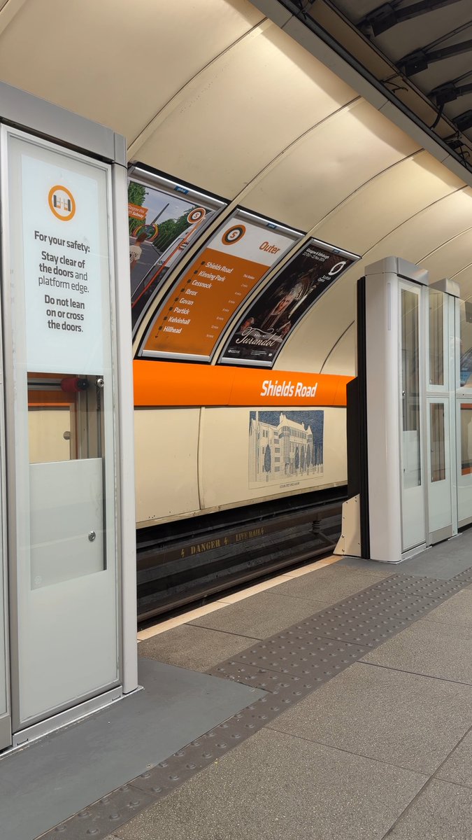 Platform screen doors are now installed at Shields Road station and ready for operation. Another milestone in the Subway modernisation programme, helping improve safety and the customer experience across the network.