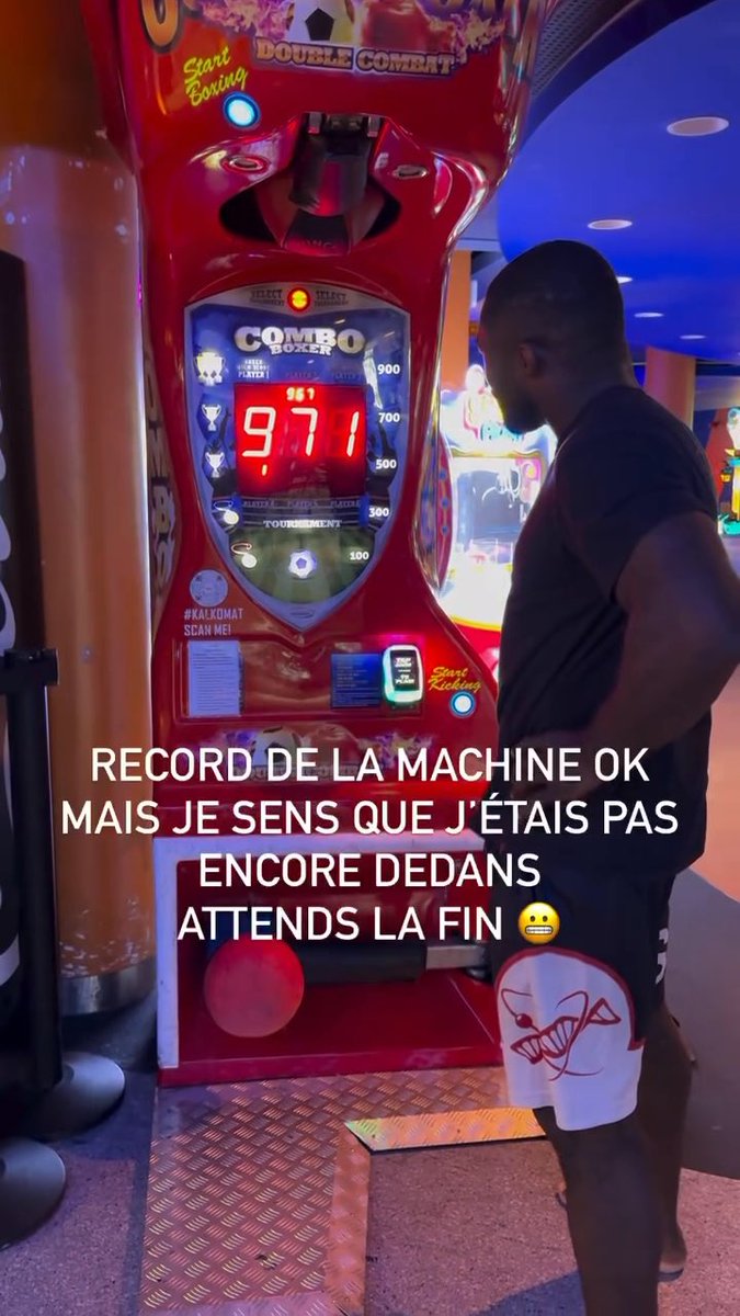Attendez la fin ⏳ Record de la machine battu pour l’échauffement, …puis …😬