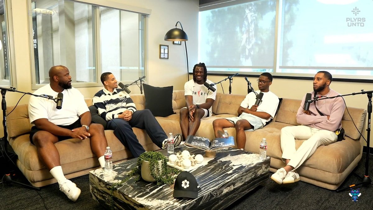 🎙️ Sion James: "It was definitely a shock to the system because LaMelo Ball, Josh Green, Miles Bridges, those are our guys. We love being around those dudes, man." "We trust Jeff Peterson and the front office to do what they gotta do. Excited to have Naz Reid, Grayson Allen, Royce O'Neale, all these guys that are joining us. We're happy to have 'em, but man, it's different. Hearing about it, seeing Melo's locker, JG's locker, MB's locker getting cleaned out and stuff... it's different, because those are the guys, but it's the nature of the business and the reason we all play is to get better and to improve and to win a championship. The front office is just doing what they're supposed to be doing." Full segment on Numbers On The Board: