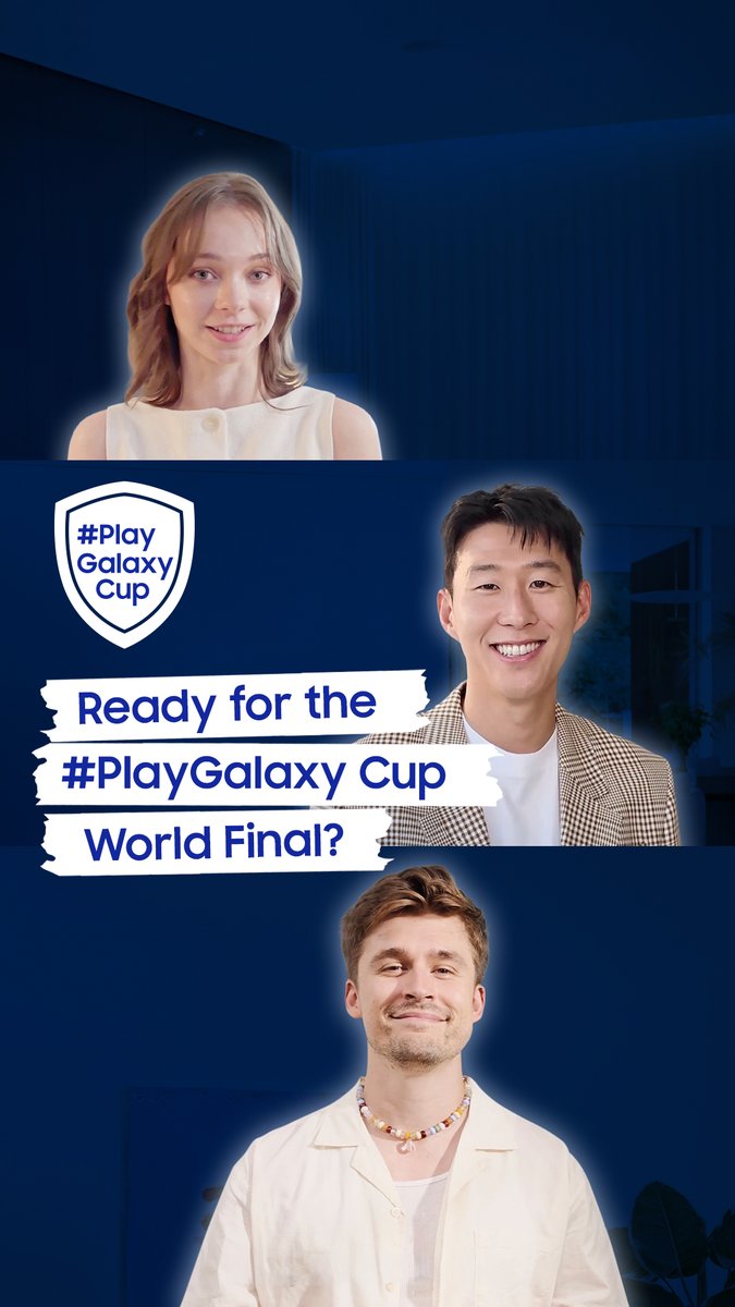 🥁 Something HUGE is coming! #PlayGalaxy Cup World Final is almost here, live from gamescom 2026! Emma, Sonny, and Ludwig in one frame? Yeah, our hearts are officially racing 💓🎉 Guess that means the big matches are finally upon us! #GalaxyAI