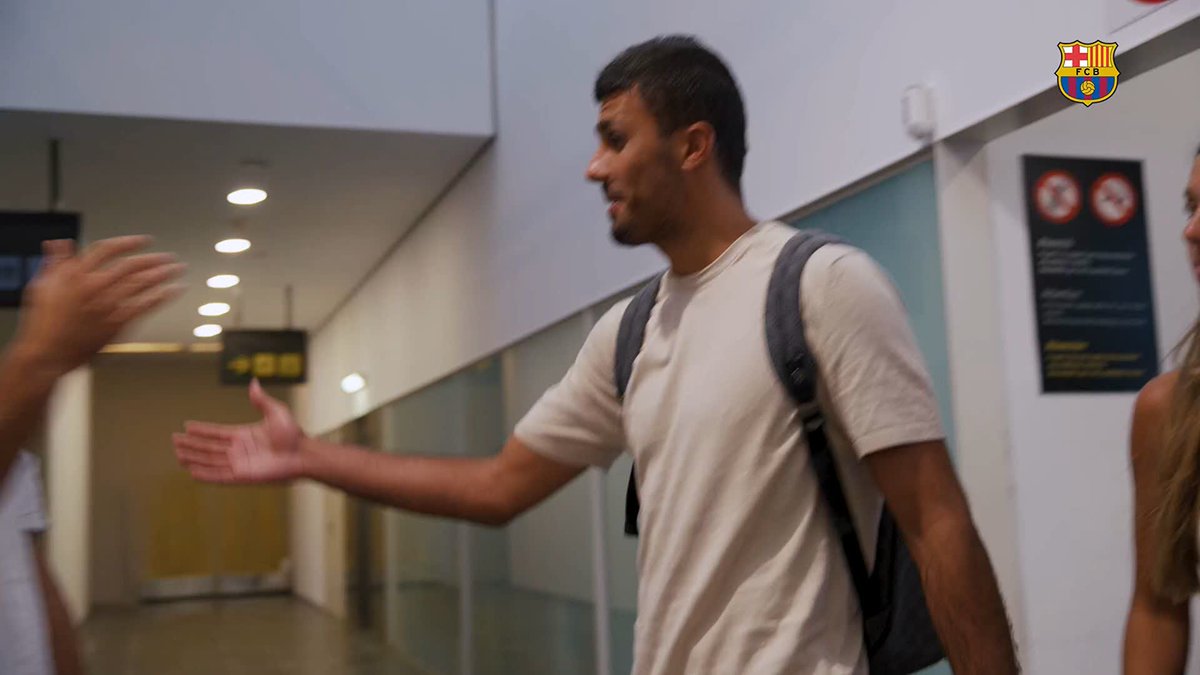 Rodri’s first day as a Barça player 🎥😍 Full video available now! 🍿 👉