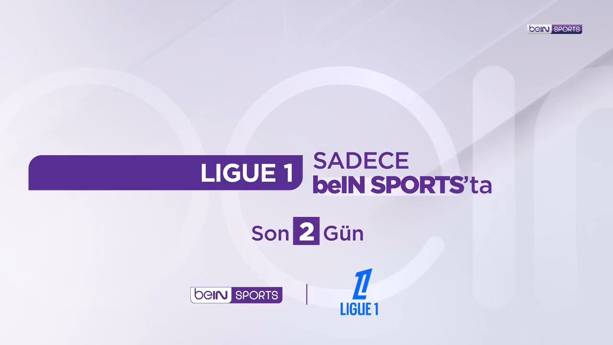 ⏳ Geri sayımda son 2 gün... ⚽ Ligue 1'de 2026/2027 sezonu coşkusu, 21 Ağustos Cuma gününden itibaren sadece #beINSPORTS ekranlarında yaşanacak! #Ligue1McDonalds
