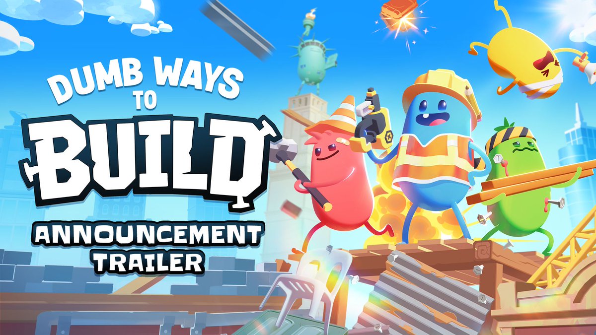 Grab your tools, we have a job for you! Announcing Dumb Ways to Build, a chaotic 1-4 player physics-based co-op game, where your objective is to complete dangerous construction jobs in the world of Dumb Ways to Die! Launching September 10, 2026 across PC (Steam), PlayStation 5, and Xbox Series X|S, with cross-platform support! See you on the jobsite 🏗️ Wishlist now! Website: Steam: Xbox Series X|S: PlayStation 5: