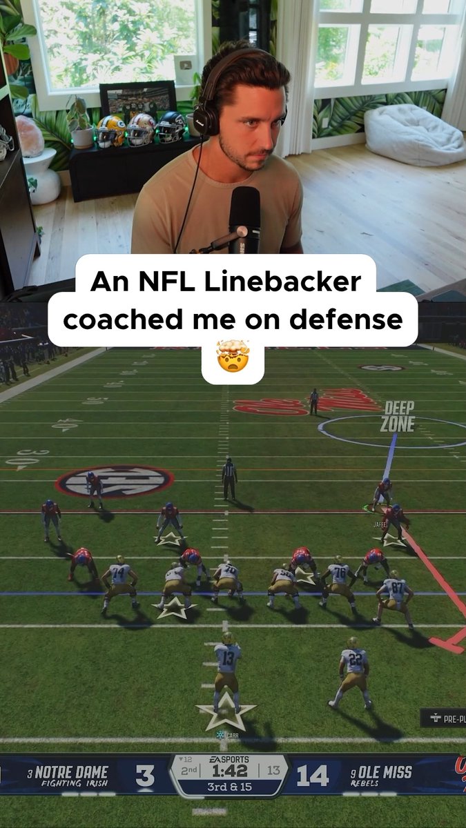 I hired an NFL LB to coach me in #Madden27 😈🔥