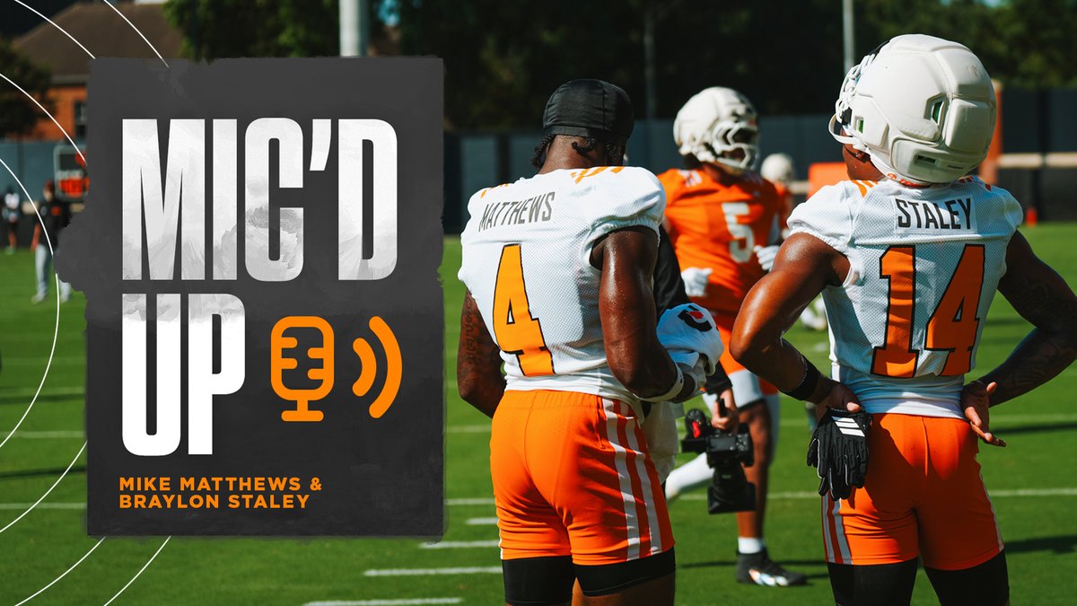Dynamic duo. Mike and Bray on the mic 🎤 #GBO 🍊