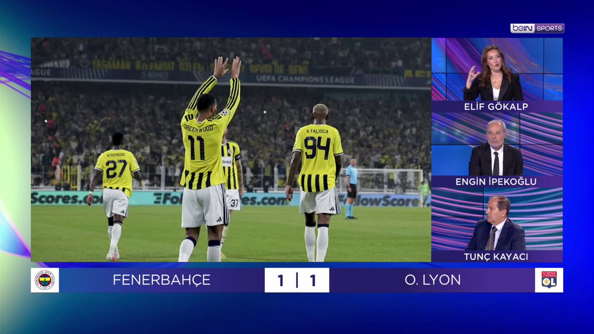 🇹🇷 Fenerbahçe 1-1 Olympique Lyonnais 🇫🇷 🗣️ Elif Gökalp, Engin İpekoğlu ve Tunç Kayacı'nın değerlendirmeleri. | #GünOrtası 📌 İsmail Kartal'ın Marco Asensio tercihi 🔎 Talisca ve Vedat Muriqi hücum hattı