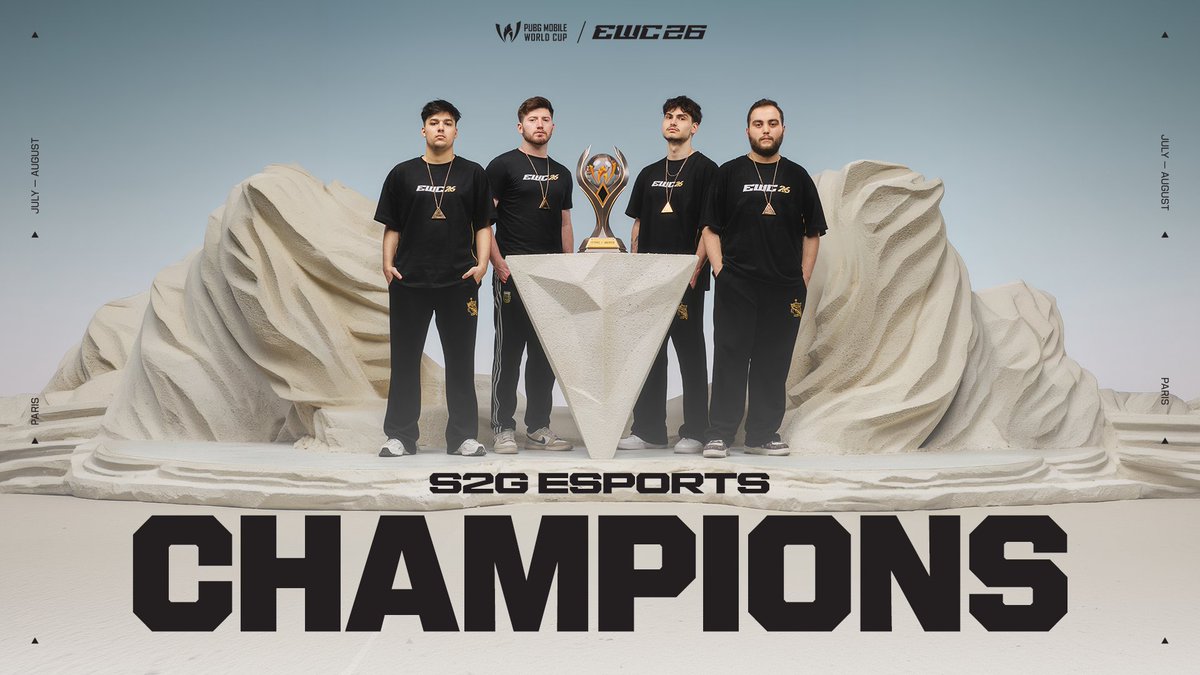 Relive the rise of the new champions in our PMWC at EWC26 Championship Reel 🤩