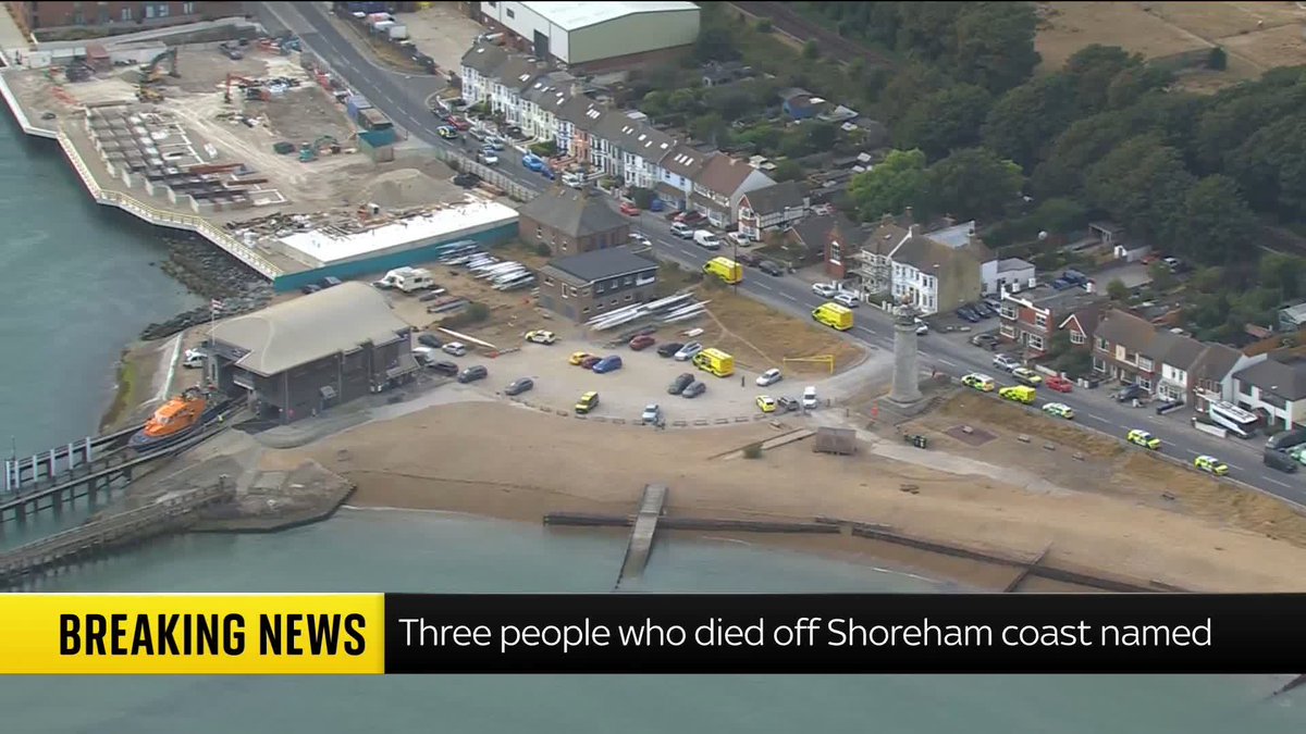 BREAKING: Police have identified three family members who died after entering the water yesterday near Shoreham, West Sussex. Hassan el Khawas, 55, Zeina Alayn, 37, and their daughter Sara el Khawas, 14, were all confirmed dead at the scene. Latest:
