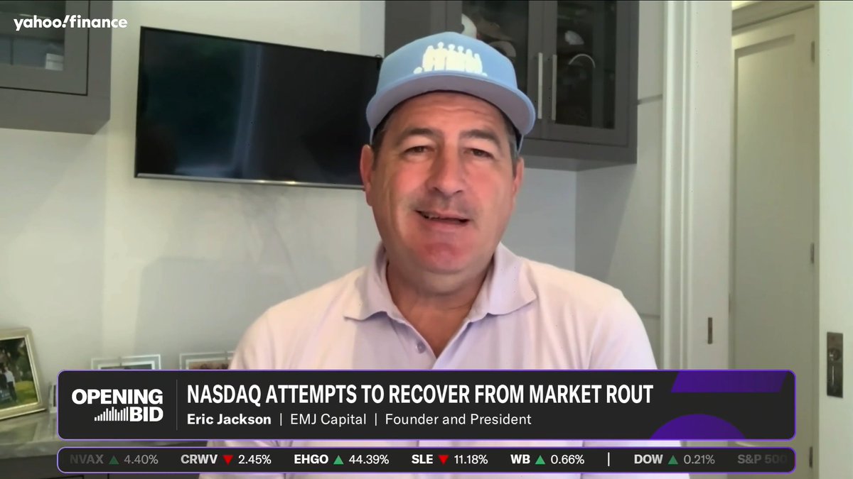 EMJ Capital Founder and President Eric Jackson thinks the SpaceX IPO "doesn't really mean much." "If you choose to play it, you could get burned depending on what the valuation is going to be."