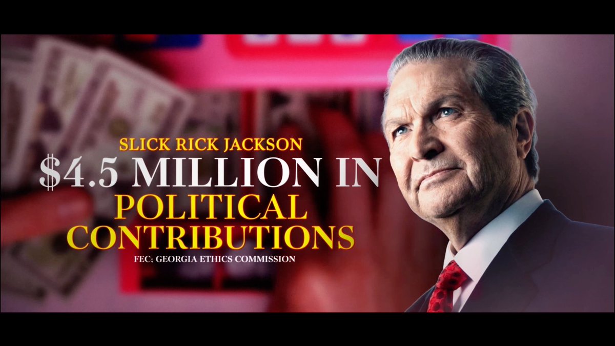 JUST IN: Keisha Lance Bottoms drops a new ad exposing Slick Rick Jackson for protecting the same rigged system that’s made him a fortune. Not only has he donated $4.5 million to politicians, but he’s profited nearly $1 billion from taxpayer-funded, no-bid contracts, all while opposing Medicaid expansion. #gapol