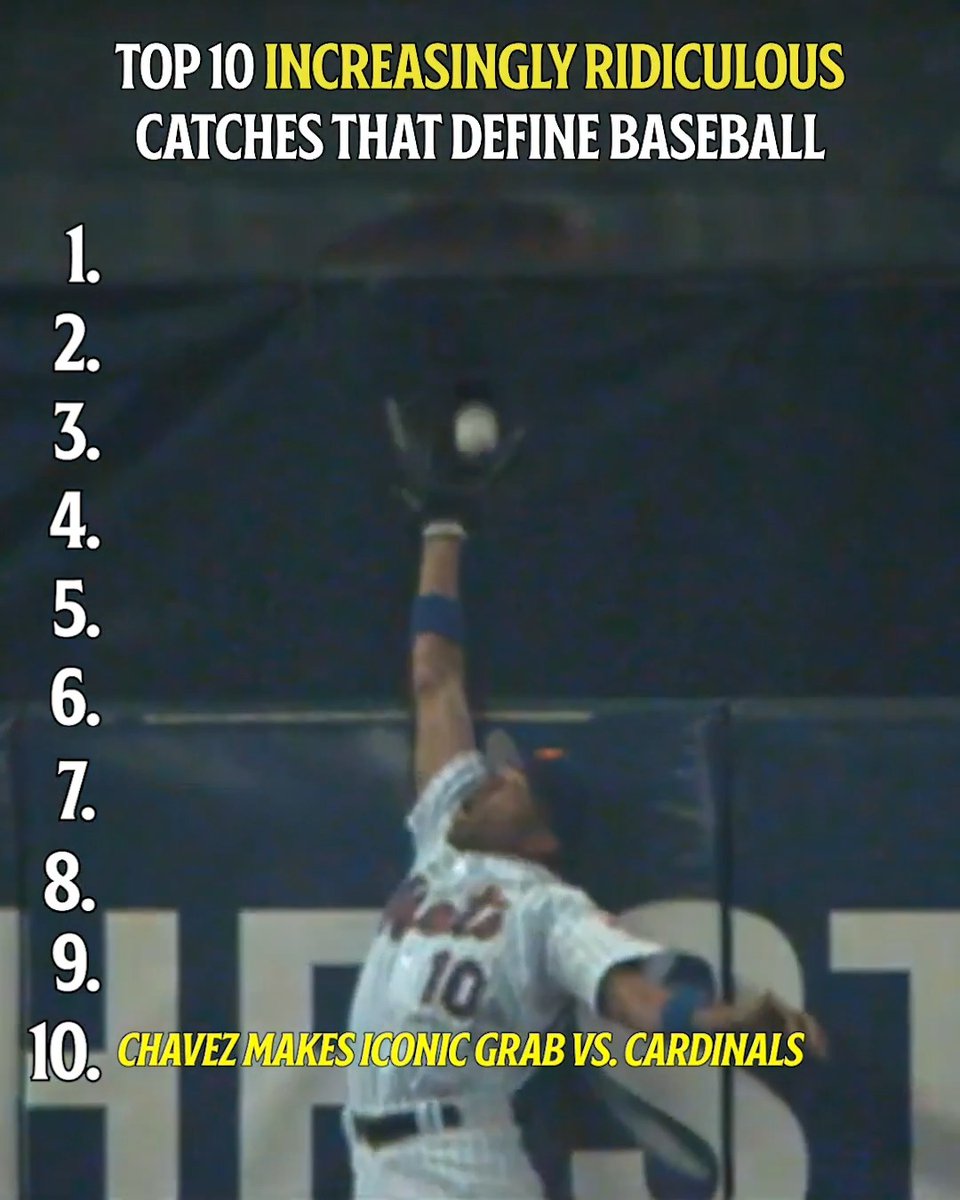 Running catches, leaping grabs, diving stabs. Sometimes they scaled walls. Sometimes they ran through them. Presenting the Top 10 Increasingly Ridiculous Catches that define baseball. #250for250