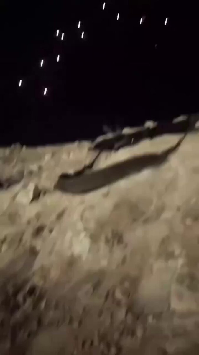 Israeli soldiers taking shelter from Iran's missiles From the True promise-1 operation