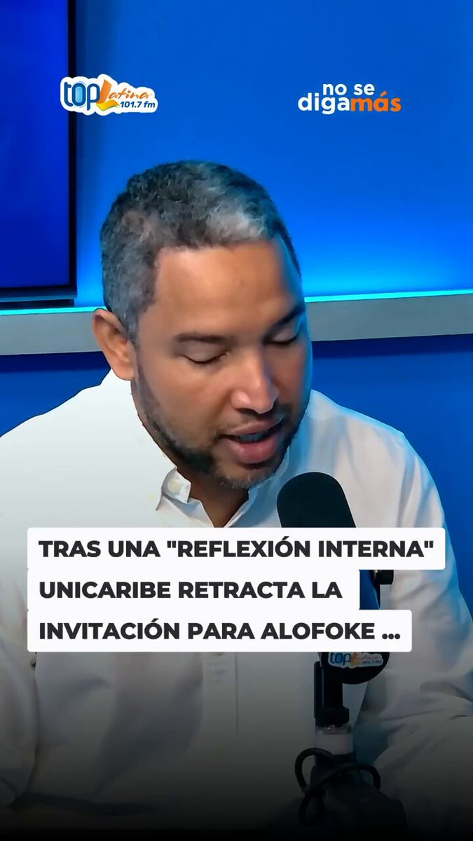“La invitación a Santiago Matías fue pospuesta tras una reflexión interna”. Sra. ELISA ELENA GONZÁLEZ Vicerrectora Académica de la Universidad del Caribe.