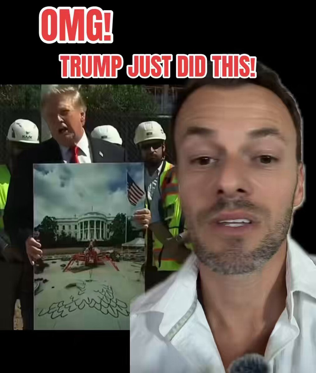 This really just took place at the White House as Trump wants gold coins hidden under the helipad.