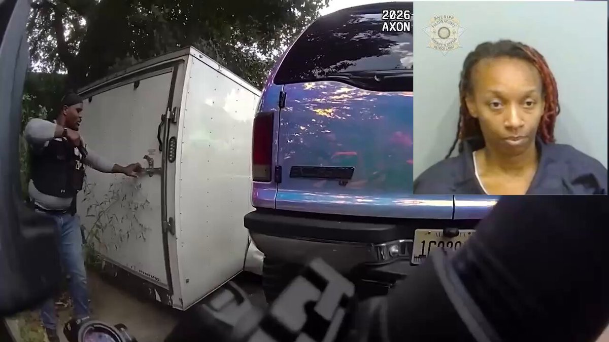 🚨#BREAKING: Absolutely ASTONISHING bodycam footage just showed the moment Atlanta police tore open a locked, hot, windowless trailer... ...and rescued a 4-year-old and an 11-month-old baby who'd been KIDNAPPED and hidden inside. The woman who took them? She'd done it BEFORE. She kidnapped a 4-day-old baby in Alabama in 2021... and NEVER stood trial for it. Sorry, just slow down a second and read this next sentence slowly: She stole **BABIES**, got away with it... and did it AGAIN. This just happened in Atlanta, the way she did it will make your skin crawl. Her name is Lakesha Brown, she's 42. Police say she HUNTED this family. Investigators say Brown posed as a babysitter in a Facebook "pregnancy moms" group... and spent an ENTIRE YEAR building trust with a mother named Elica Redding. On Saturday, that mom went out to dinner and left her two little girls, 4-year-old Zola and 11-month-old Norah, with the woman she thought was a friend. Brown took them and vanished. An Amber Alert went out. The girls were considered in extreme danger. The FBI pinged her cellphone and traced her to an apartment complex in southwest Atlanta. Then a detective heard a baby crying, from inside a locked tow trailer with no windows. They grabbed bolt cutters, cut the lock, threw open the door... ...and found Brown hiding under a blanket with both little girls right beside her. Both girls are safe. Back with their mama. Thank God. This was not her first time. In 2021, police say Brown kidnapped a 4-day-old baby boy in Alabama, after posing as a family friend, snatching him while his mother slept. That baby was found safe. Brown was indicted... and never stood trial. She had an outstanding warrant this whole time. That baby's mother heard about Atlanta and said it plainly: "This was 100% avoidable." She was RIGHT. A serial baby-snatcher was walking free with an open warrant... and she used that freedom to hunt another family. How many babies have to be stolen before the system stops letting her walk?!!!!! GOD BLESS the officers who cut that lock and pulled those girls out. Now LOCK. HER. UP. For good this time. WE DO NOT HAVE TO LIVE LIKE THIS!!!!!!
