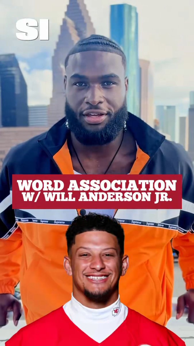Word association with Will Anderson Jr. 🤣
