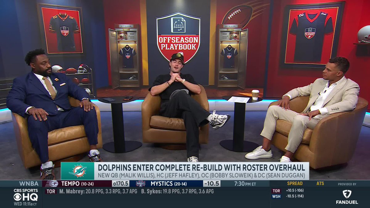 "You can feel the energy, you can feel the difference... I'm excited about this team." Jordan Poyer loves this new regime for the Dolphins.