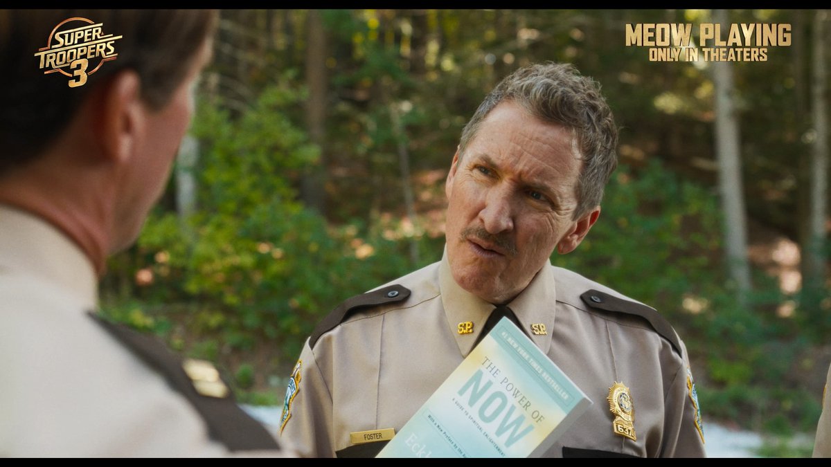 The power of meow. SUPER TROOPERS 3, meow playing only in theaters. Get tickets meow. #SuperTroopers3