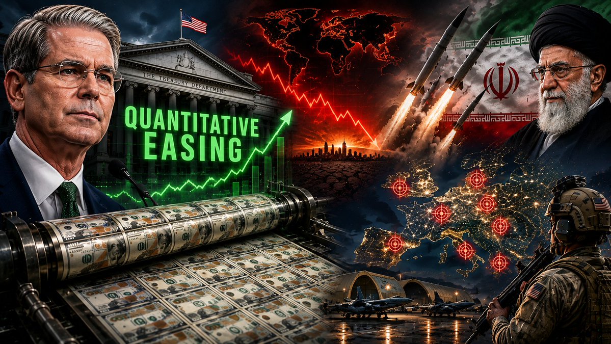 🚨BREAKING: US Treasury Sec. Bessent Reinstitutes Quantitative Easing After Consensus Forms That Economic Collapse On Horizon! PLUS, Iran Planning Missile Attacks On European Bases If Trump Escalates The War! 🔴WATCH ALEX JONES LIVE NOW: