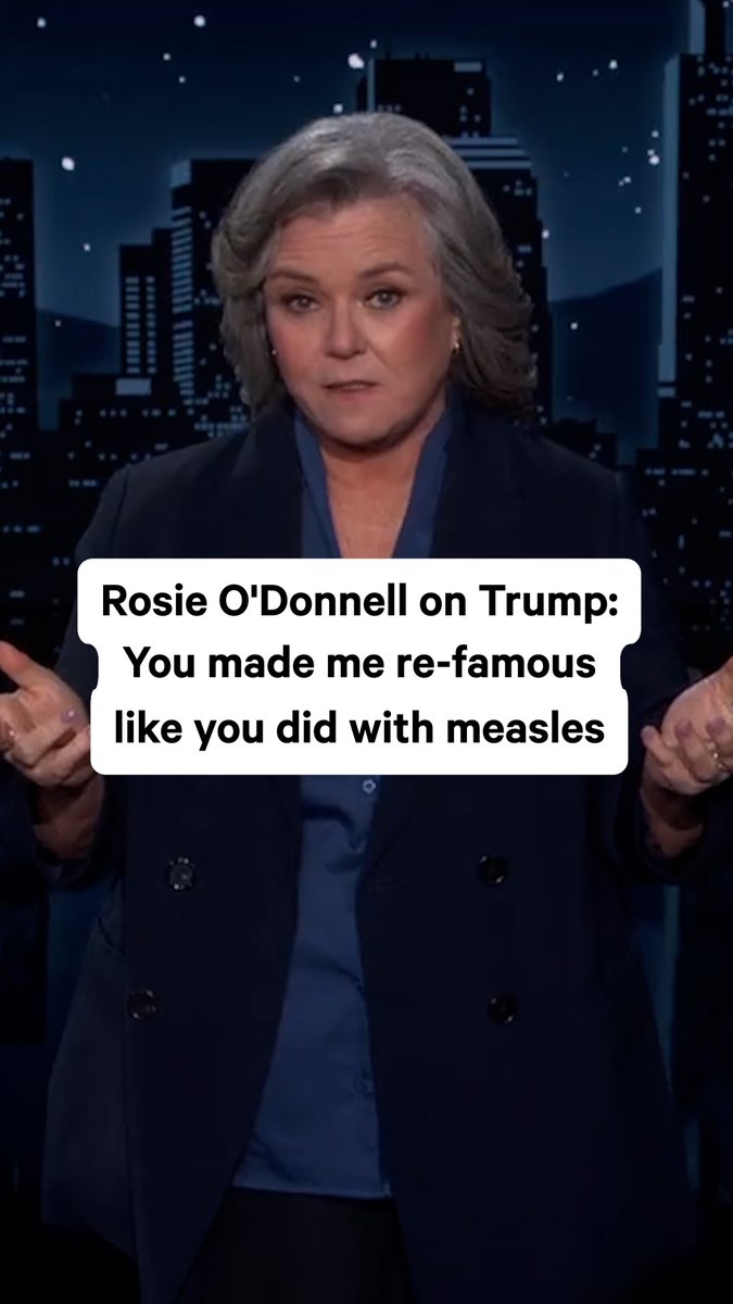 Trump keeps posting AI-generated attacks on Rosie O’Donnell — so she took over Jimmy Kimmel Live! and absolutely dragged him.