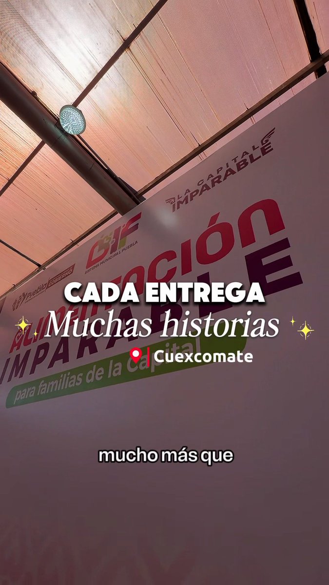 🍛 Estamos en la Junta Auxiliar de La Libertad para hacer entrega de apoyos del programa #AlimentaciónImparable. Sabemos que con esta ayuda impulsamos la economía familiar, además de beneficiar directamente a los hogares de #LaCapitalImparable🪽.