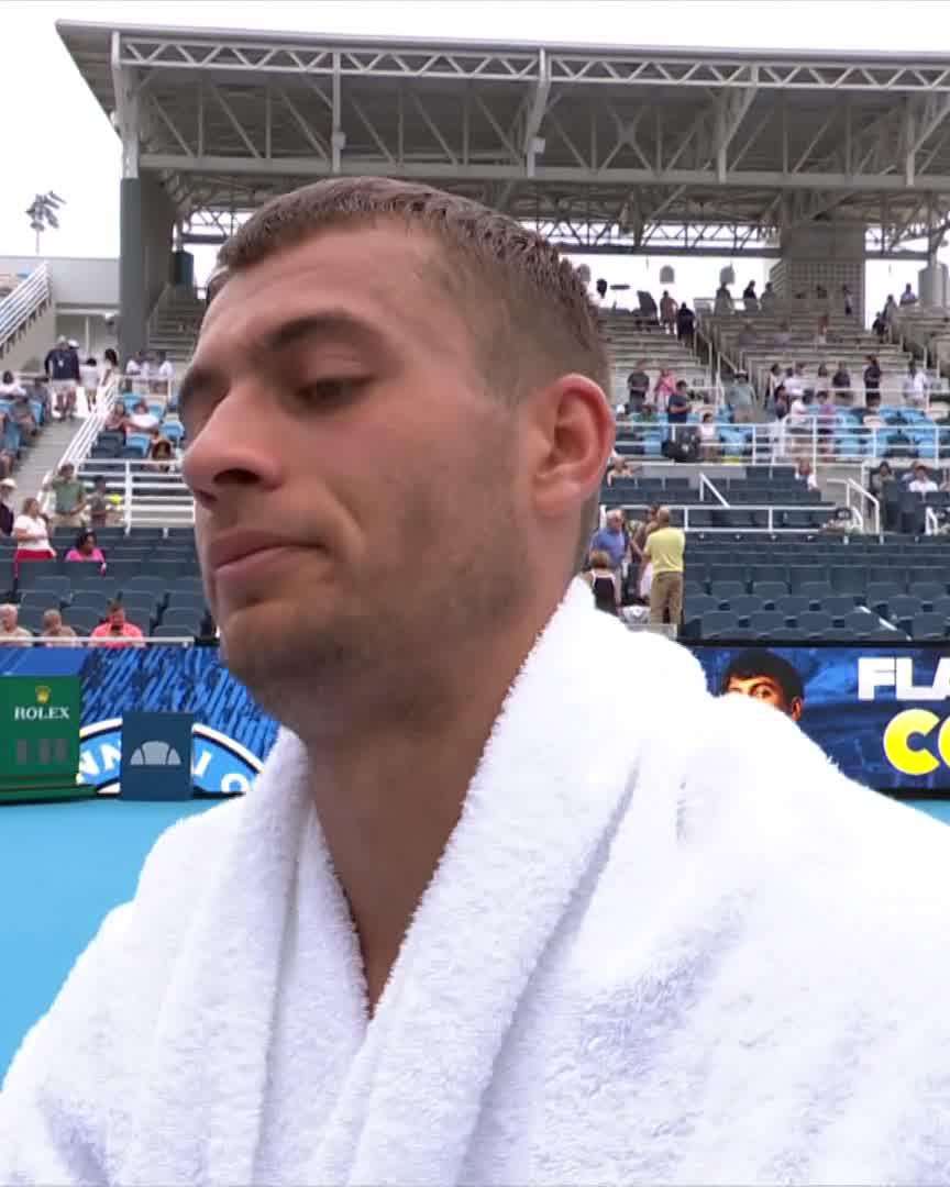 Make the pressure your friend 😎 Flavio Cobolli #CincyTennis