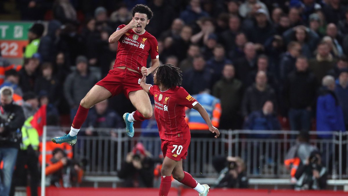 Will never forget that Merseyside Derby FA Cup goal 🚀 🔥 The time Curtis Jones announced himself to the world.