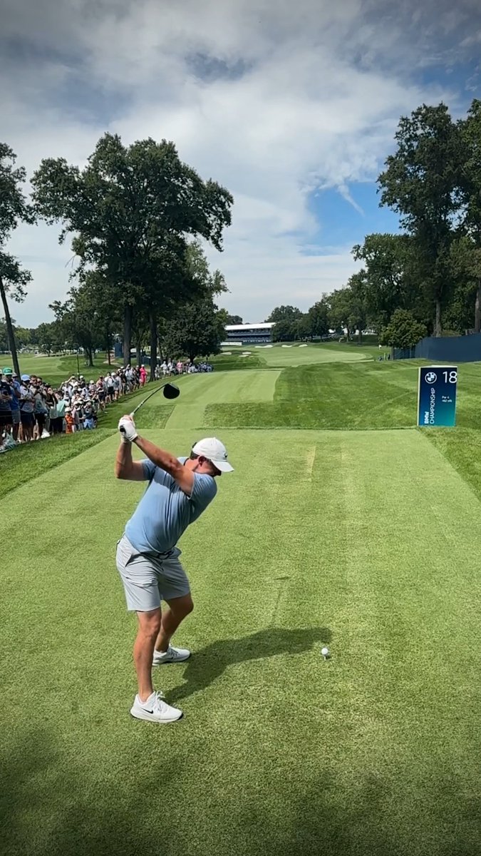 Pure 💪 Rory is sending it at Bellerive.