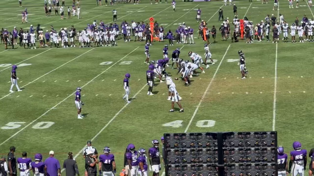 The Ravens are just having their way out there bro smh…. #skol