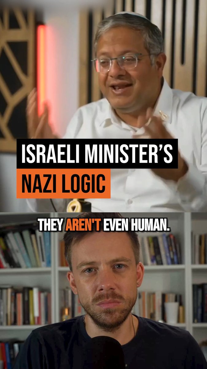 Israeli minister Ben-Gvir demands a daily quota of people to kill in Gaza. Let's be clear here. This is how Nazis speak.