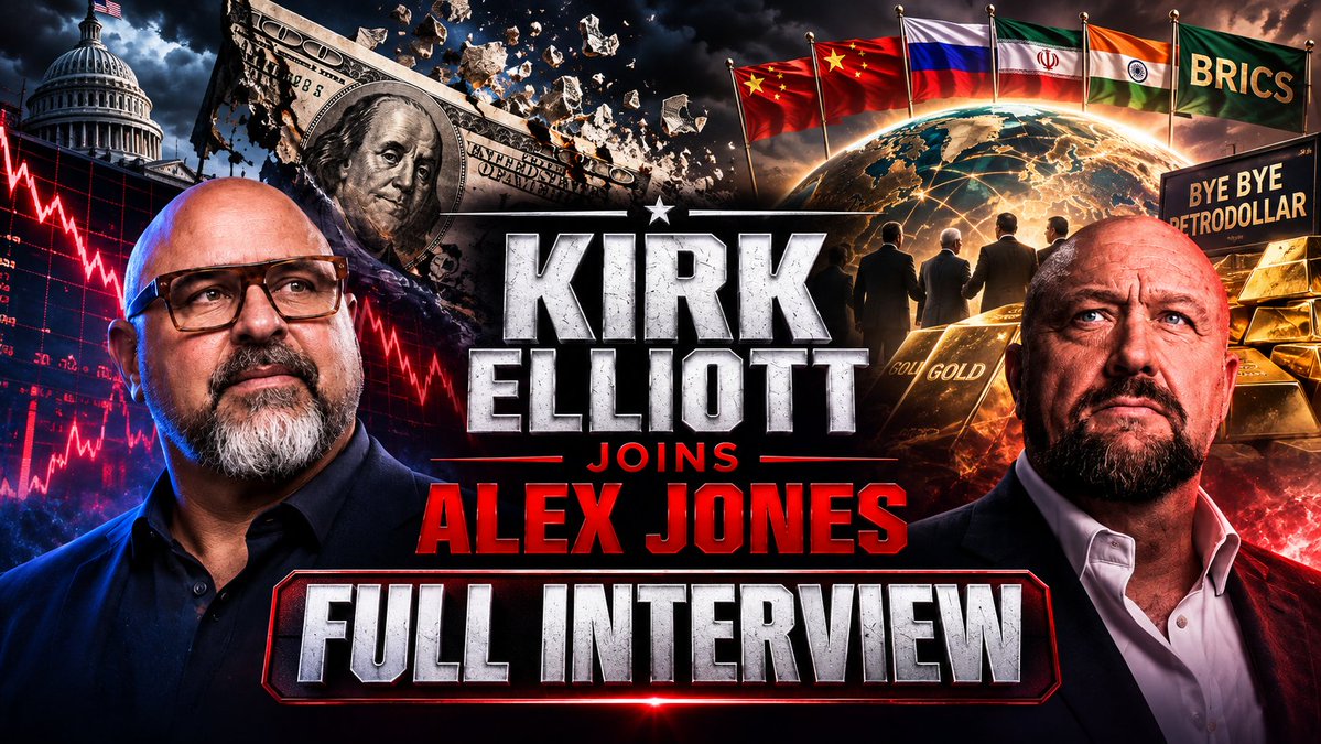 💵MAJOR ECONOMIC ALERT: World Braces For The End Of Dollar Dominance As Treasury Sec. Scott Bessent Announces New Quantitative Easing Measures! Respected Economist Kirk Elliott Joins Alex Jones To Talk About The Different Unfolding Scenarios That Run From Bad To Worse & What Comes Next! PLUS, American Billionaire Hedge Fund Manager Ray Dalio Announces The US Dollar Is Past The Point Of No Return! FULL MUST-WATCH/SHARE INTERVIEW! Alex Jones Network KEPM 🔴WATCH ALEX JONES LIVE NOW: