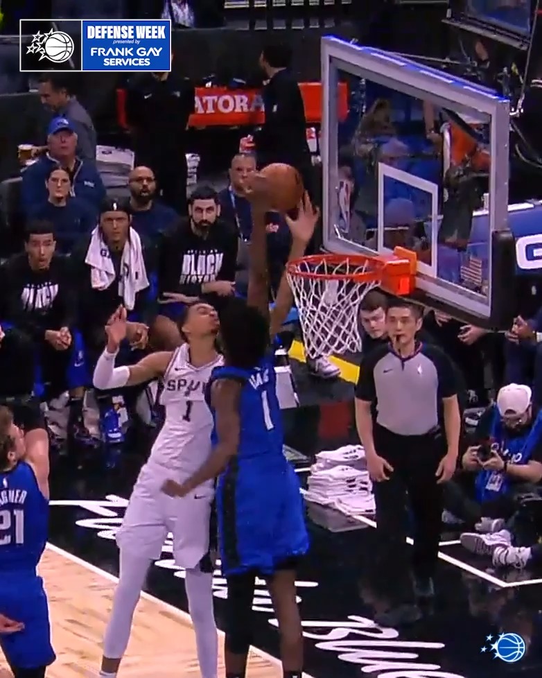 Jonathan Isaac shot blocking FrankGayServicesResidential