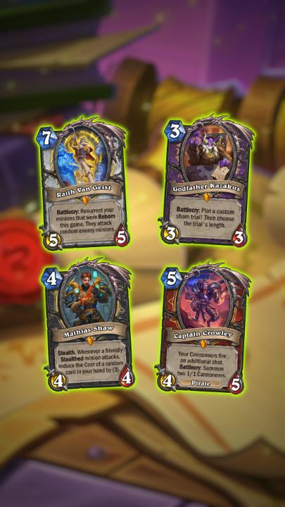 🙌 New Class Sets are coming August 25! Discover the new cards, strategies, and legendary characters joining Rogue, Warlock, Priest, and Warrior. Take a look! 👀