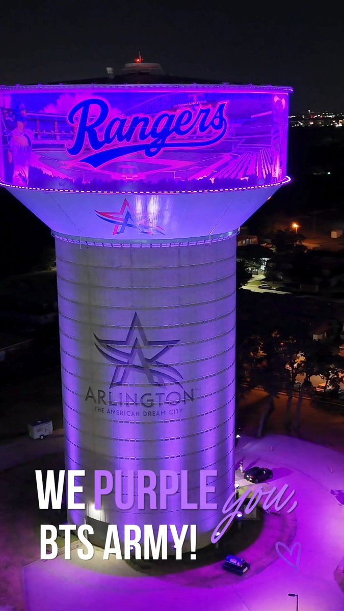 We purple you, BTS ARMY 💜 It was such a great weekend welcoming everyone to Arlington. #BTSArlington