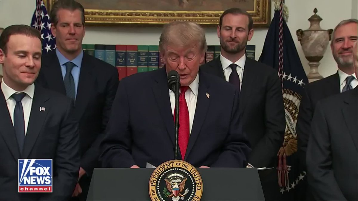 WATCH: President Trump slams the Biden administration, saying it launched a "brutal" attack on cryptocurrency that nearly handed China a massive advantage in next-generation finance. "The radical left tried to crush these developments with crippling regulations, brutal restrictions, weaponization. They use weaponization – political weaponization – and constant targeting that drove innovation overseas. And they wanted to drive it out."