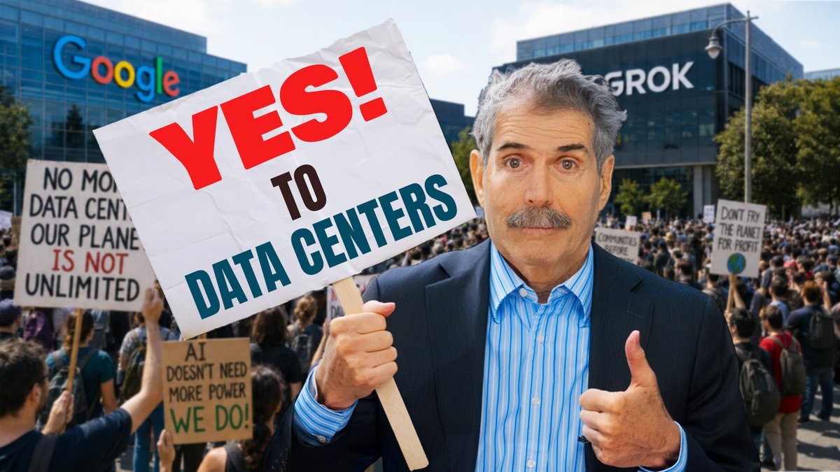 GIVE ME A BREAK! Because the masses fear data centers, politicians jump at the chance to write more dumb rules. I thought Shapiro was better than that. Guess not. The facts on data centers: