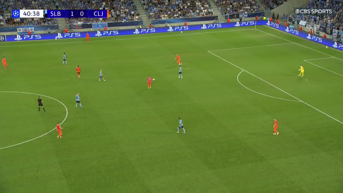 Milot Avdyli with a beauty to equalize for Celje ✨ Watch the Champions League playoff first leg on Paramount+ 📺