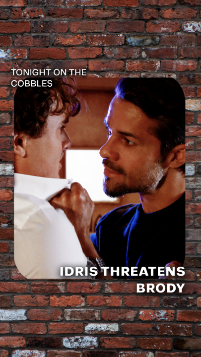 Trouble in paradise for Idris 😬 #Corrie