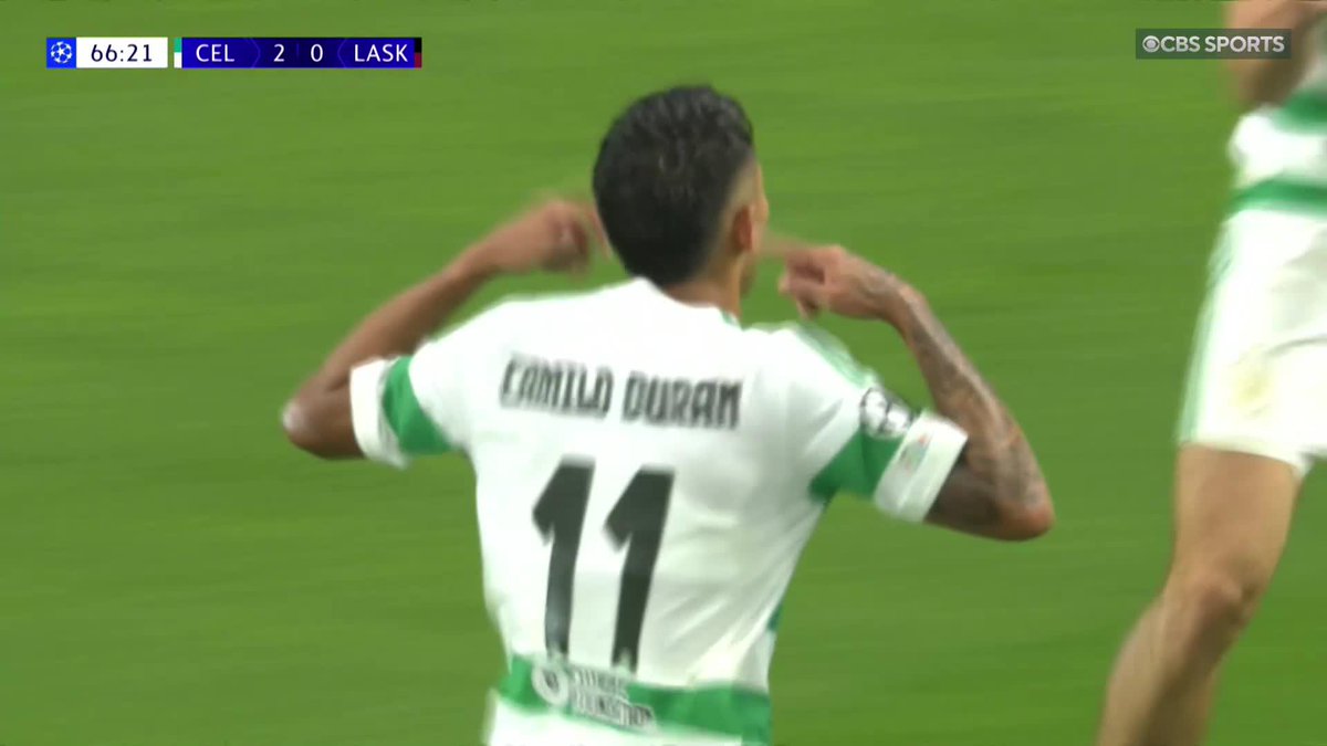 ANOTHER CAMILO DURÁN BANGER FOR CELTIC 😱 This man is making his presence known in Glasgow 🔥 Watch the Champions League playoff first leg on Paramount+ 📺