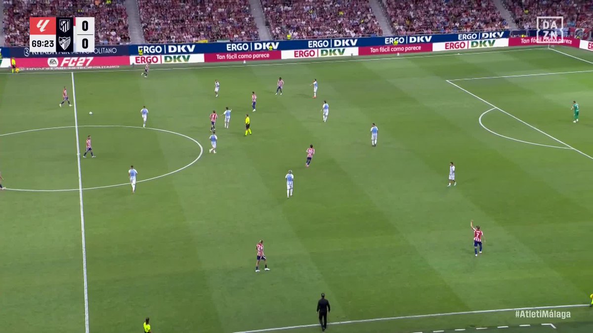 😳⚽️ POW POW POWWWWWW… KANG IN LEE 🇰🇷 DÉBARQUE EN LIGA ET ARRACHE TOUT EN 13 MINUTES POUR L’ATLETICO !!!!!!! 🚀❤️🤍 Il ouvre le score pour les Colchoneros après 70 minutes face à Malaga. Ça c’est UN CHAMPION D’EUROPE. 🌟 🎥 DAZN France