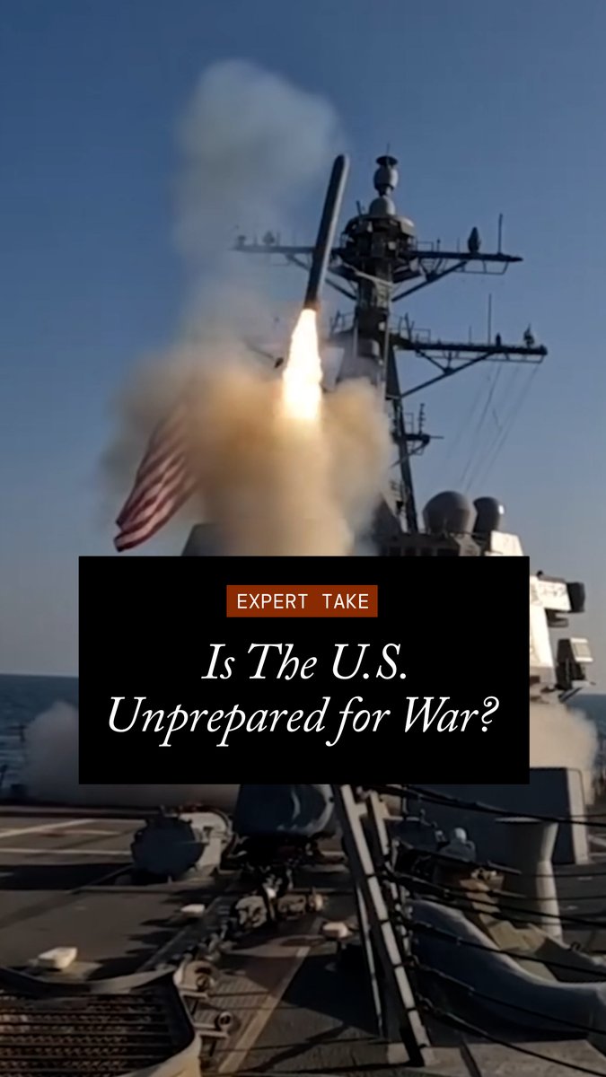 The U.S. weapons arsenal has been depleted and no longer has the capacity to deter a Chinese attack against Taiwan, a new CFR report says. The U.S.-Israeli war with Iran has severely diminished stocks of critical munitions—including air defense interceptors and precision-guided munitions—and efforts by the government and industry to replenish them will take years to bear fruit. To address this vulnerability, the United States must rapidly implement policy reforms to enable the production and fielding of precise mass systems—an emerging class of military capabilities that includes drones, sensors, and enabling technologies—which represent the only viable means of maintaining peace through strength in the Indo-Pacific, the report contends. "Washington needs to immediately put production of precise mass on a wartime footing. Waiting until conflict begins will be too late." Read the full report by CFR experts Rush Doshi, Erin D. Dumbacher, William Henegan, Michael C. Horowitz, and Sam Henry Lazarus: