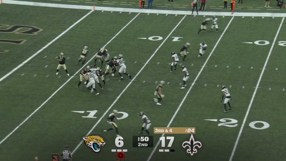 11/16 for 145 yards and 1 TD. Zach Wilson put up a solid performance in his first preseason game with the New Orleans Saints 👀