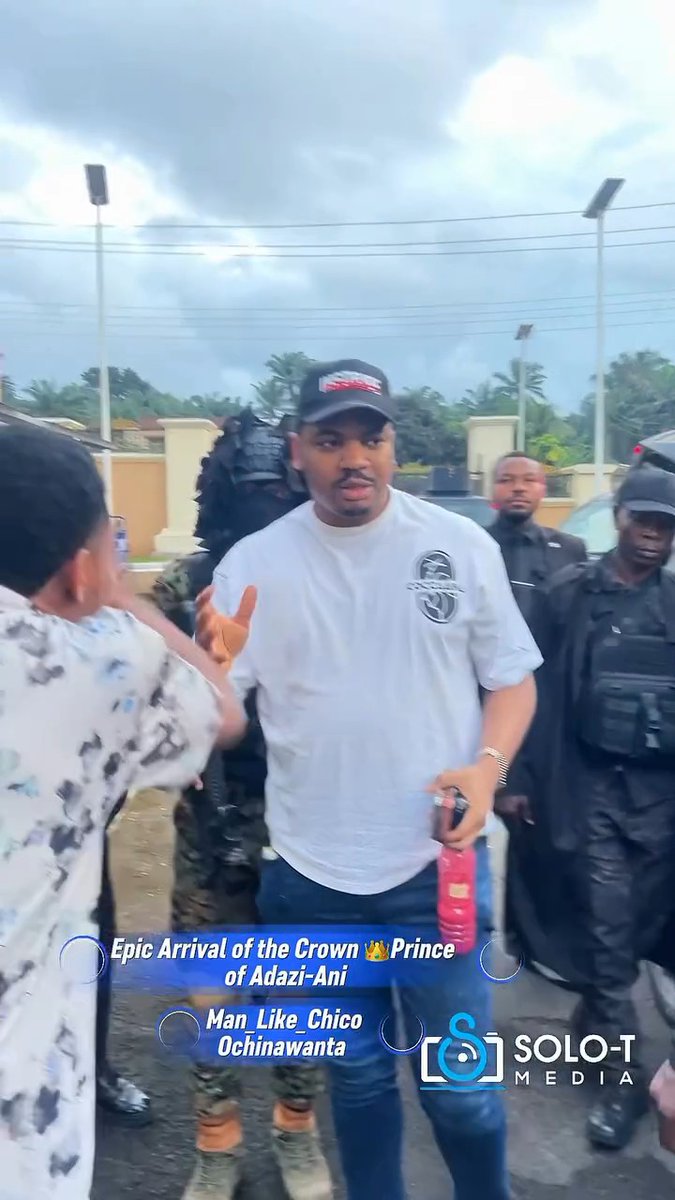 Man Like Chico “Ochinanwata” Arrives in Adazi-Ani, Anambra State, Ahead of His Father’s Coronation on 22nd August.
