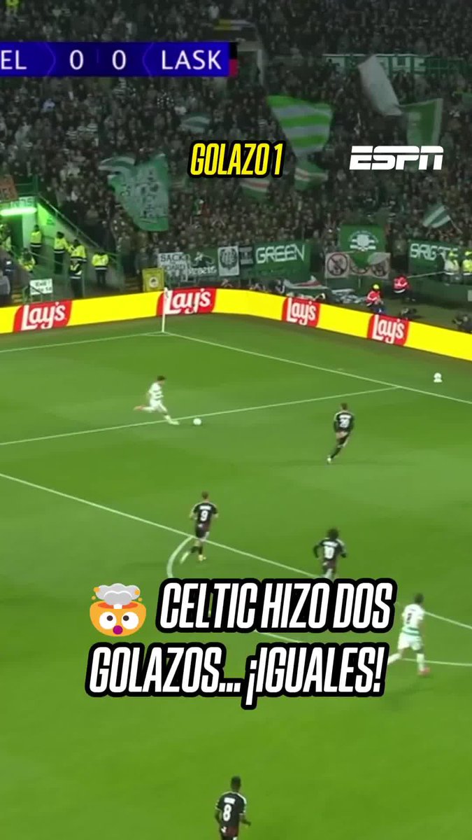 👀 ¡PRIMERO CTRL+C, DESPUÉS CTRL+V! Benjamin Nygren y Camilo Durán hicieron EL MISMO GOL con 12 minutos de diferencia para darle ventaja a Celtic contra LASK Linz. 📺 Mirá la 🏆 #UCL en el Plan Premium de #DisneyPlus
