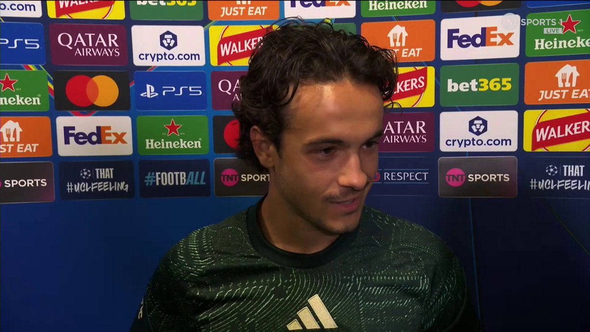 "It was even better to feel it in real life" Mika Baur couldn't believe the atmosphere at Celtic Park 🔊 📺 Watch live on TNT Sports & HBO Max