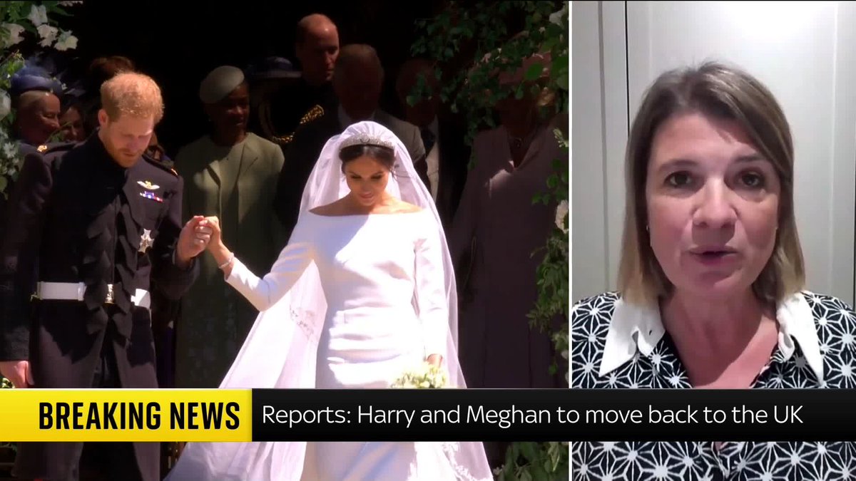 BREAKING: The Duke and Duchess of Sussex will move back to the UK later this month. Our royal correspondent @LauraBundock has the latest ⬇️ Read more: 📺 Sky 501, Virgin 602, Freeview 233 and YouTube